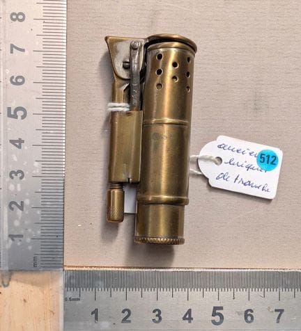 1 ancien briquet de tranchée travail de poilu - Di