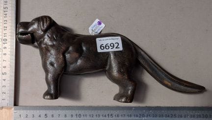 1 casse noix ancien en fonte (un chien) - Dimensio