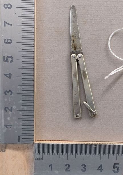 Exceptionnel petit couteau PATENT  1500 P METZ 188