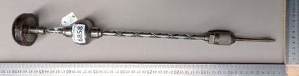 1 ancien tournevis cliquet spirale - Dimensions et