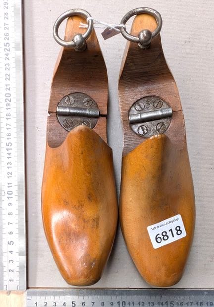 Vecchie forme per scarpe - tendiscarpe in legno - 