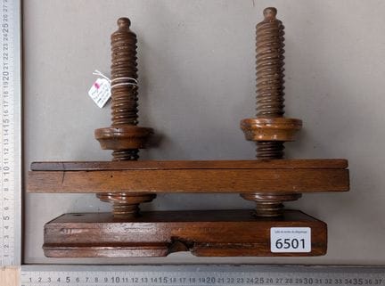 1 ancien bouvet sans lame - Dimensions et état voi