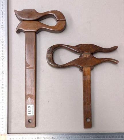 2 étaux serre joints de luthier pour violon - Dime