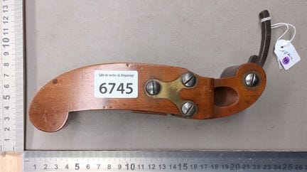 1 ancien rabot de carrossier (tarabiscot) - Dimens
