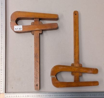 2 étaux serre joints de luthier pour violon - Dime