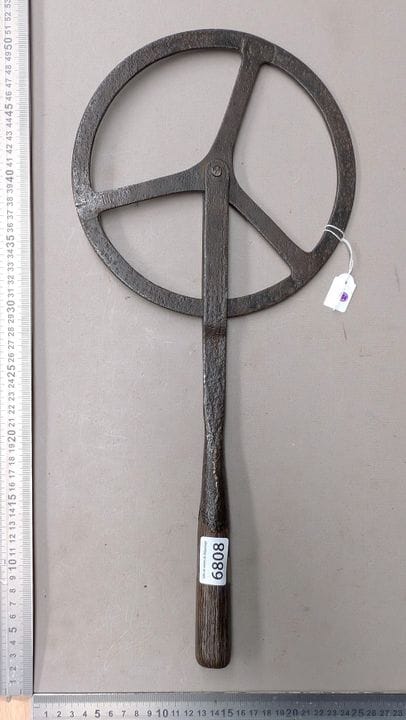 Outil ancien très beau calibre de charron XXème po