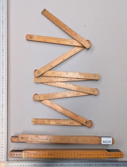 3 instruments de mesure ancienne - Dimensions et é