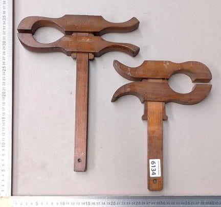 2 étaux serre joints de luthier pour violon - Dime