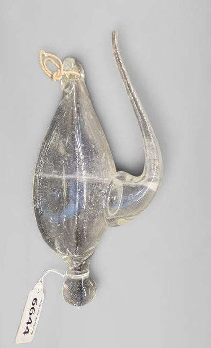 Bouteille de tonner baromètre à eau XVIIIème - Dim