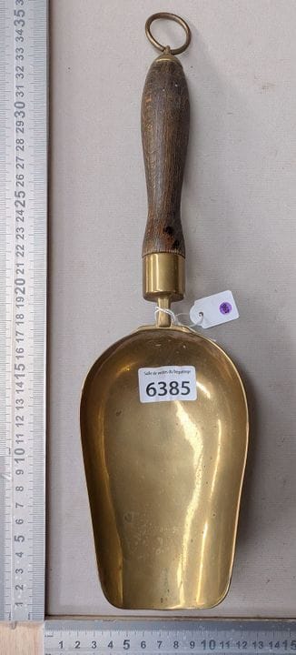 Rare belle pelle de confiseur en bronze - Dimensio