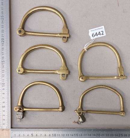 5 anciens cadenas deux avec cadenas et clés - Dime
