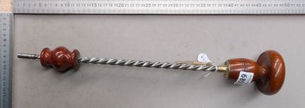 1 ancien tournevis cliquet spirale - Dimensions et