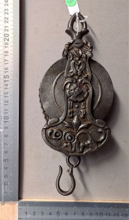 1 ancienne petite crémaillère - Dimensions et état