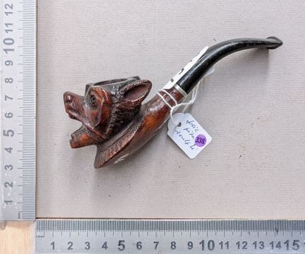 1 ancienne pipe sculptée - Dimensions et état voir