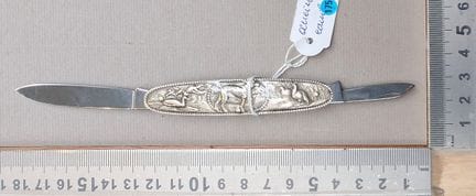 Ancien canif 2 lames BOKER GERMANY - Dimensions et