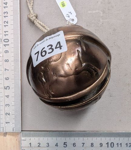 Ancien grelot de fiacre en bronze XVIIIème - Dimen