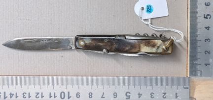 Couteau ancien 4 lames - Dimensions et état voir p
