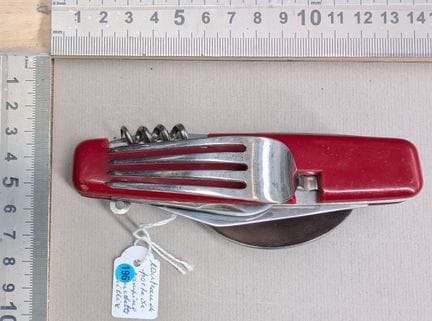 Couteau de poche de camping 6 fonctions (couteau d
