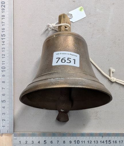 Très belle cloche en bronze - Dimensions et état v