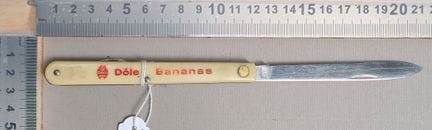 Canif ancien 1 lame STAINLESS COLONIAL USA - Dimen