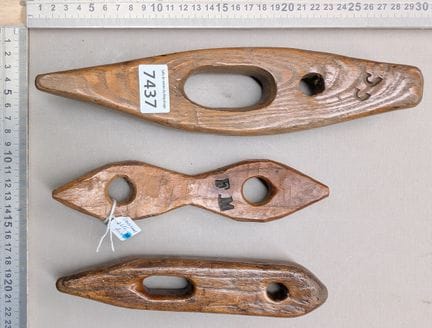 3 anciennes clés à pain - Dimensions et état voir 