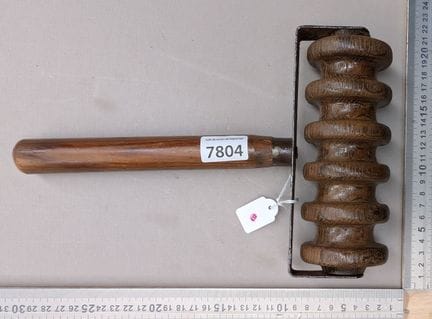 Rouleau à pâtisserie ancien décoratif - Dimensions