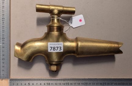 Ancien robinet en bronze - Dimensions et état voir