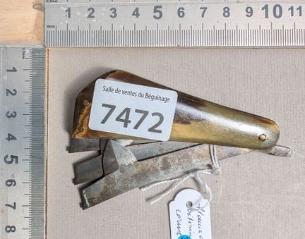 1 flamme de vétérinaire 3 lames A. ROUSSEAU GEMBLO