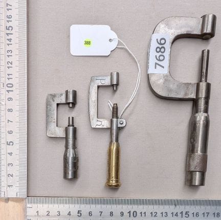 3 PAMERS acier pour divers métiers métallurgiques 