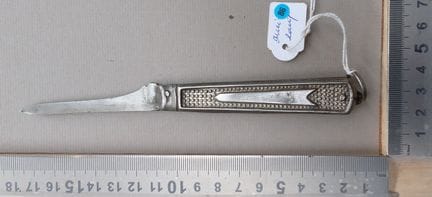 Canif ancien métallique 41 Gonon - Dimensions et é
