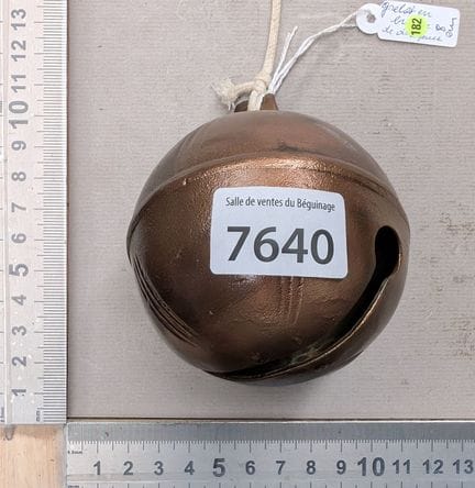 Ancien grelot de fiacre en bronze XVIIIème - Dimen
