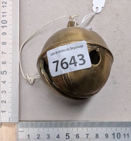 Ancien grelot de fiacre en bronze XVIIIème - Dimen