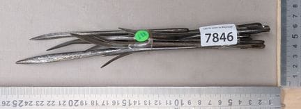 1 aiguille de bourrelier cordonnier - Dimensions e