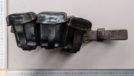 Ancienne cartouchière allemand - Dimensions et éta