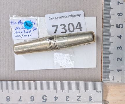 1个镀银的金属旅行开瓶器——尺寸和状况请参见照片