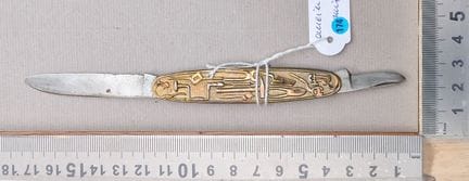 Ancien canif 2 lames R.FREUND GERMANY - Dimensions