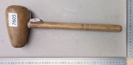 1 ancien maillet en bois - Dimensions et état voir