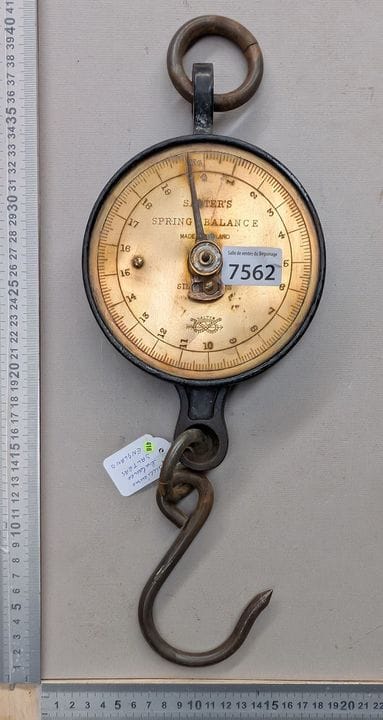 1 ancienne balance SALTER ENGLAND - Dimensions et 