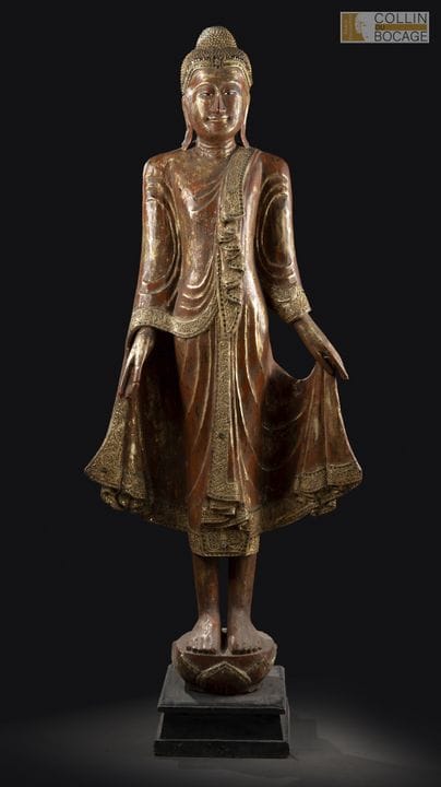 BIRMANIE, deuxième partie du XXème siècle. Bouddha