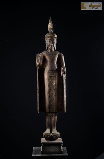 LAOS, deuxième partie du XXème siècle. Bouddha deb