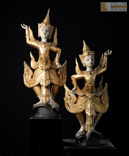 THAÏLANDE, deuxième partie du XXème siècle. Deux d