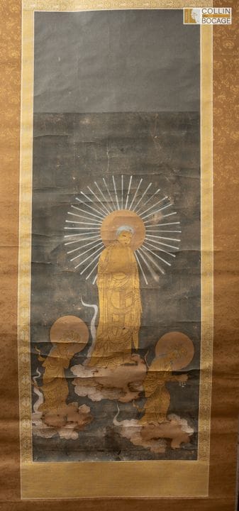 D’APRÈS Chō Densu / Minchō (1352-1432). 
Kakemono 