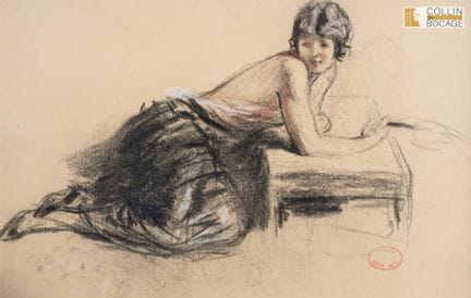 William ABLETT (1877–1937)
Frau, die sich auf eine