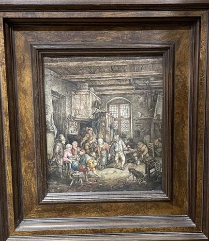 Adriaen van OSTADE (1610-1685) Nachfolger von 
Fes