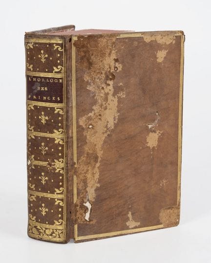 livre «  Horloge des Princes »