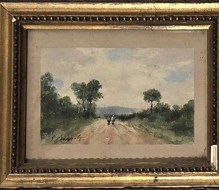 G. BONFILS  (tätig um 1900)
Zwei Bäuerinnen auf ei