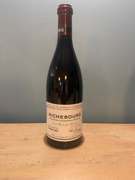 Domaine de la ROMANEE CONTI
Richebourg, 2021 ( 750