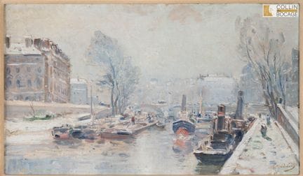GUSTAVE MADELAIN (1867–1944)
Die Quais von Paris
s