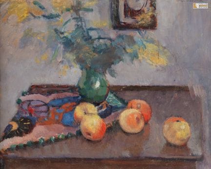 Hippolyte TAVERNIER (geb. 1884) 
Stillleben mit Ap
