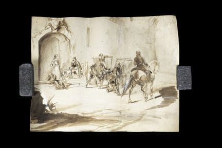Französische Schule, um 1840

Szene eines Hinterha